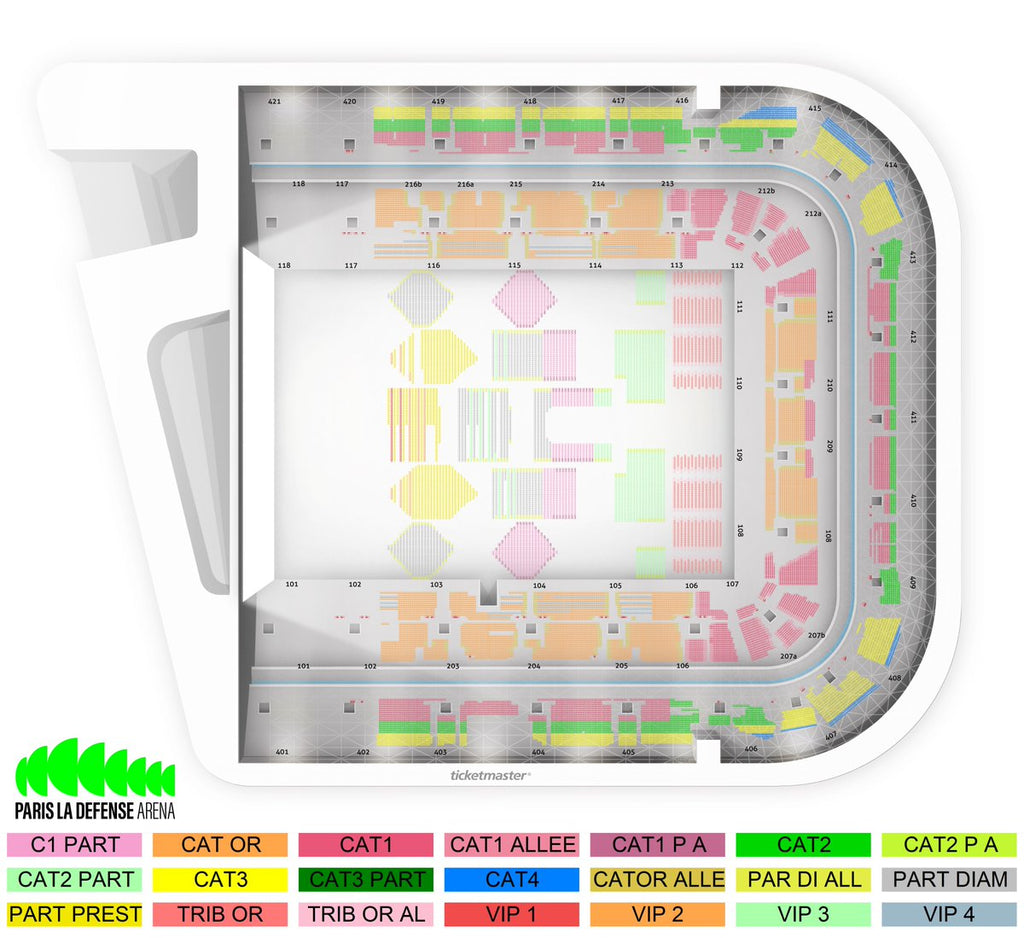 Céline Dion - 2 Octobre 2026 - Paris La Défense Arena