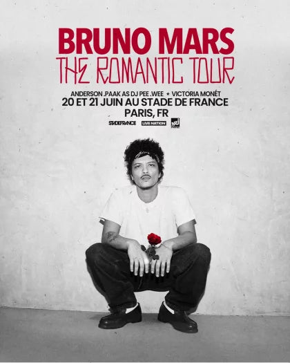 Bruno Mars - 20 Juin 2026 - Stade De France