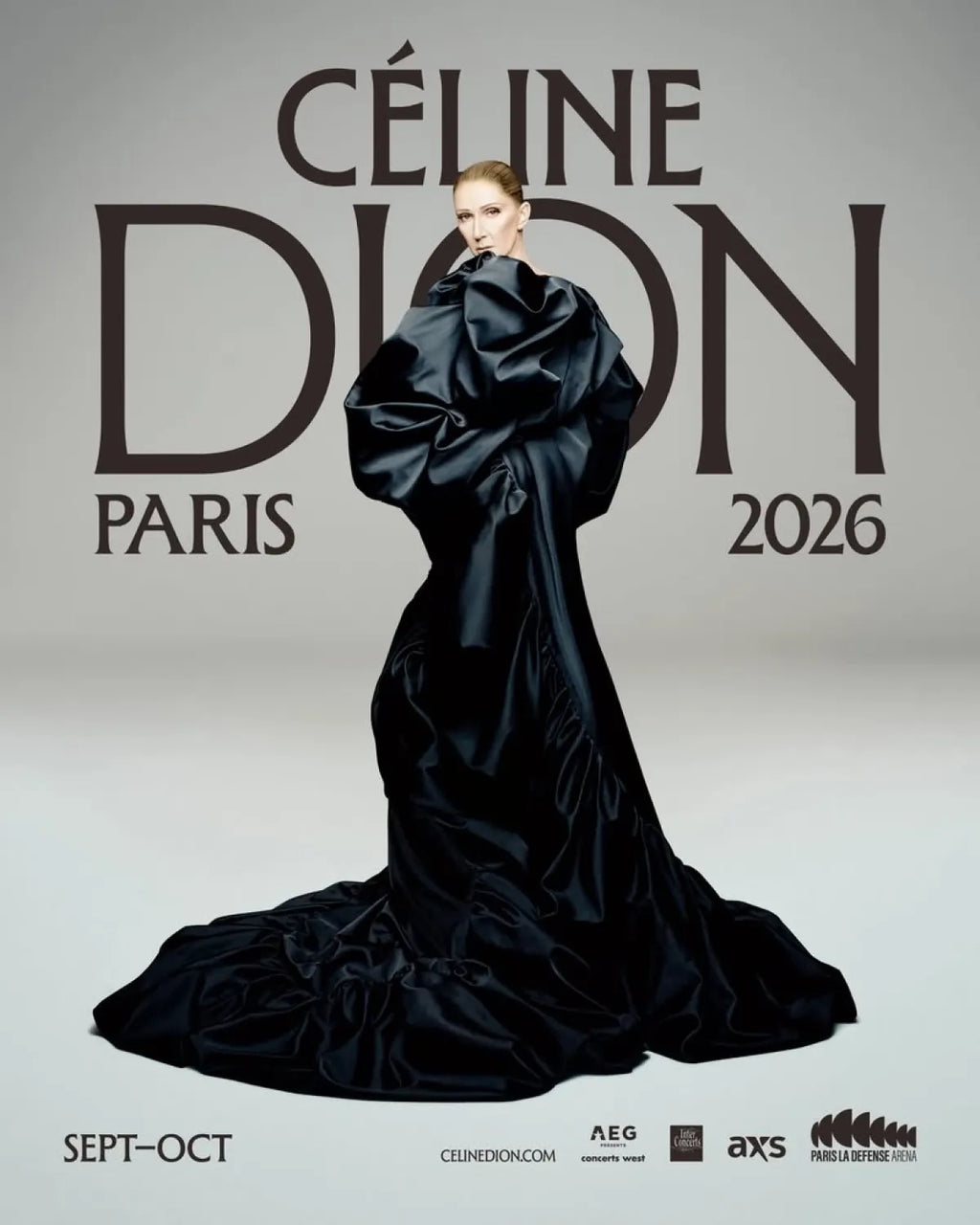 Céline Dion - 2 Octobre 2026 - Paris La Défense Arena