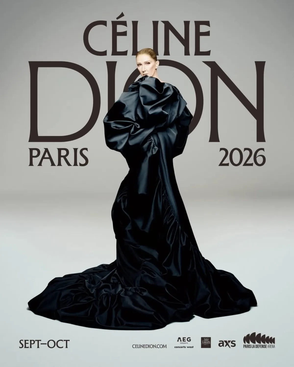 Céline Dion - 2 Octobre 2026 - Paris La Défense Arena
